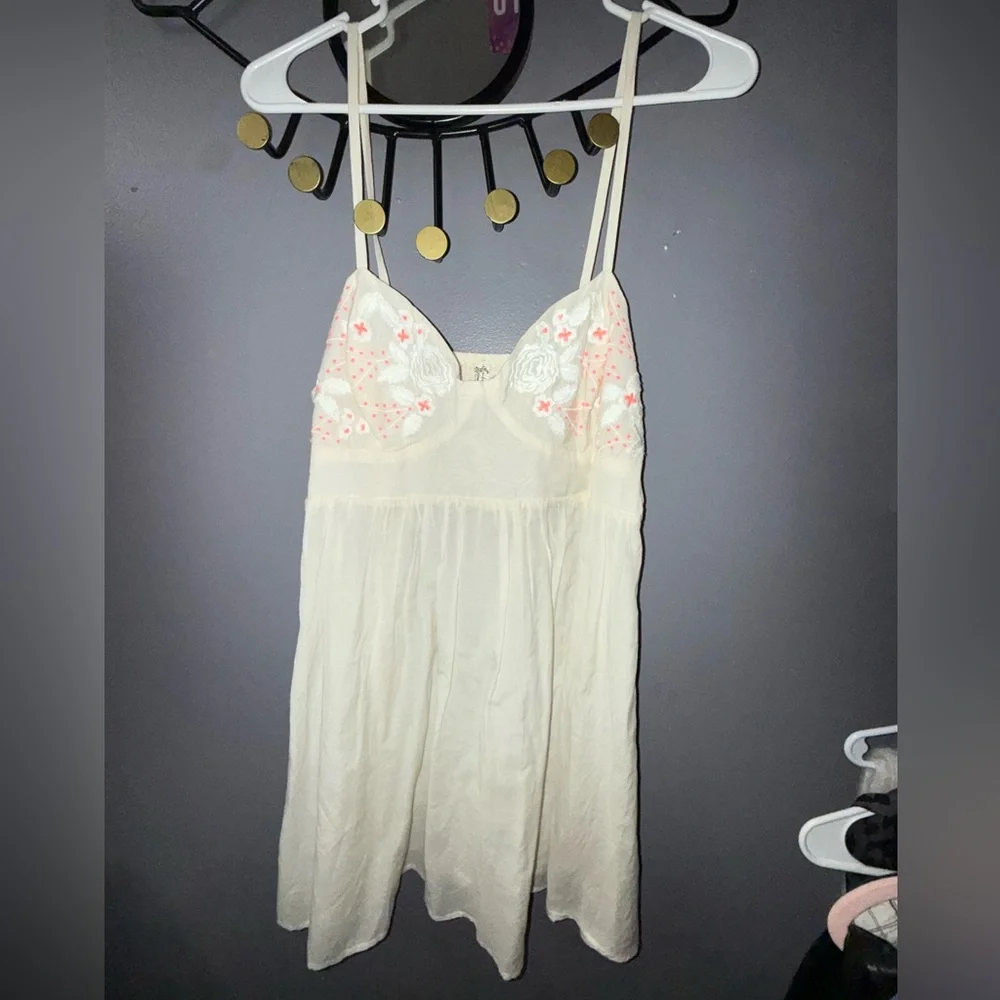 11) Free People Intimately - Bed of Roses Babydoll Mini Slip NWOT - Picture 8 of 8